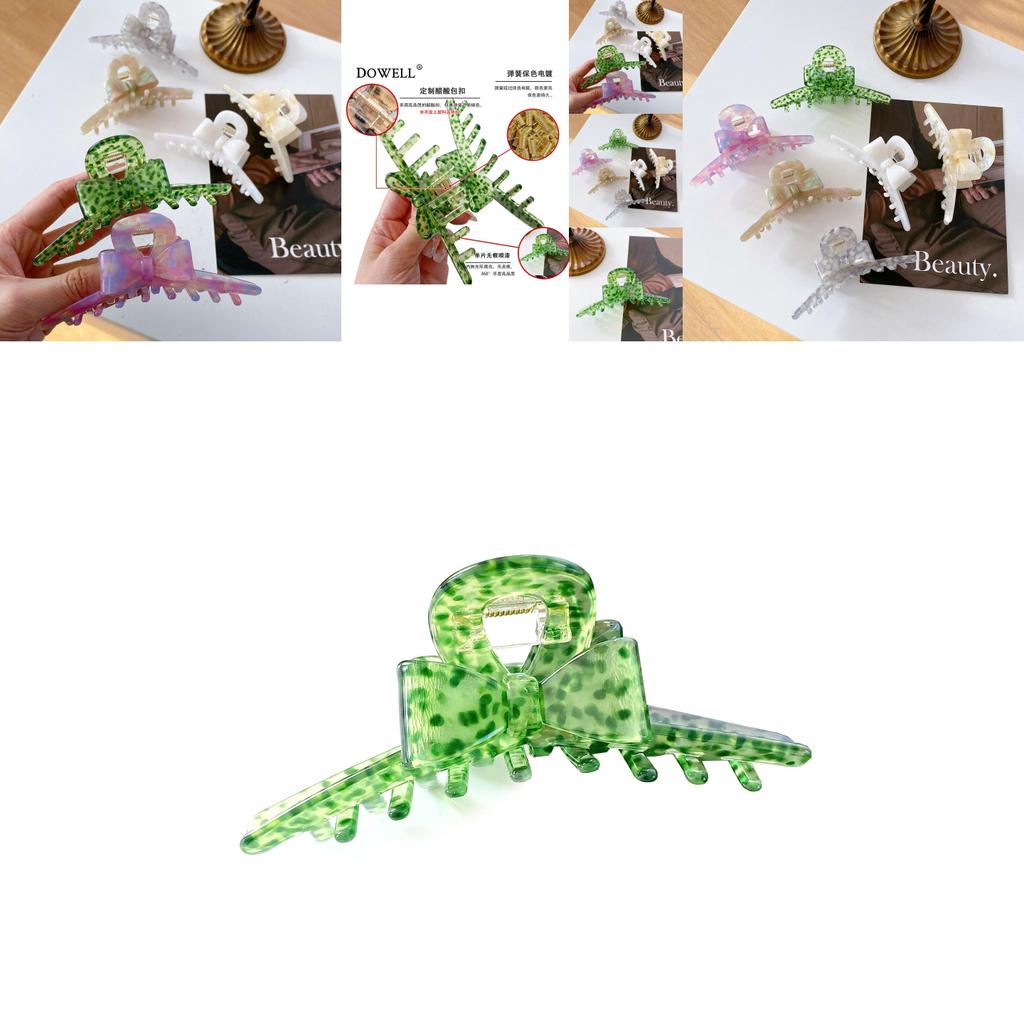 Trendy Acetate Hair Claw Clip In Fresh Sweet Korean Style Available In Multiple Colors