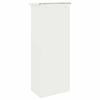 Package Drop Box with Storage White 44.5 x 29 x 110.5 cm Steel
