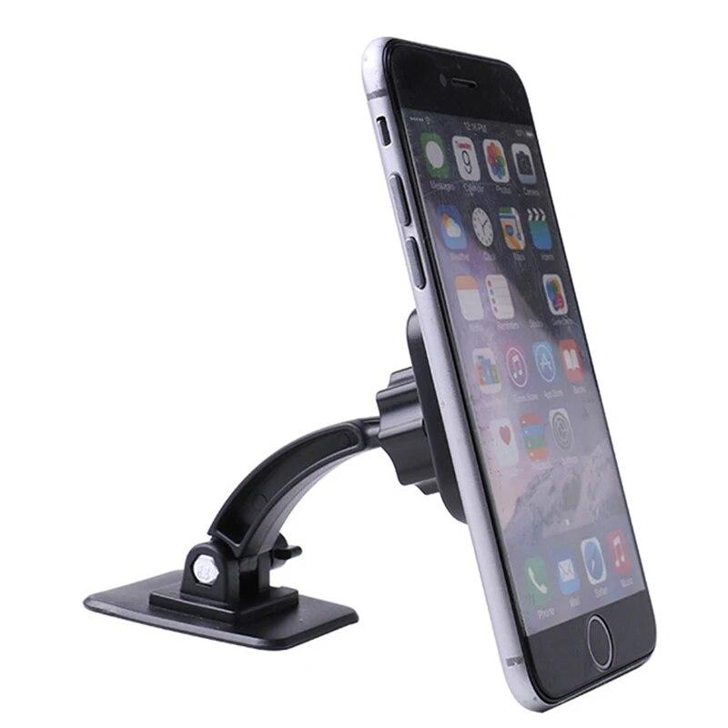 Magnetic Car Phone Holder Rotatable Car Dashboard Mobile Phone Stand Support For Iphone Xiaomi Samsung Magnet Phone Mount In Car