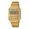 CASIO Cheap Casio Chipkashi Watch Unisex Men's Women's Quartz Digital Gold A100WEG-9A [Parallel Import]