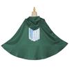 Anime Cloak Shingeki No Kyojin Scouting Legion Cosplay Costume Cos Green Cape Mens Clothes Cosplay Costume Women