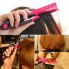 Fashion Beauty V Type Hair Straightener Comb DIY Salon Hairdressing Styling Tool