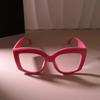Retro Square Light Eyeglass Frame Women Men Transparent Unisex Glasses For Female Male