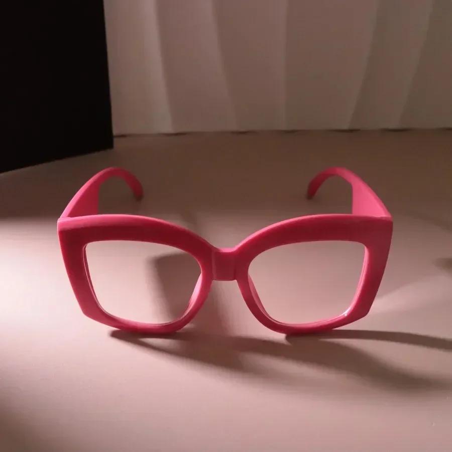 Retro Square Light Eyeglass Frame Women Men Transparent Unisex Glasses For Female Male