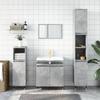 VidaXL Bathroom Cabinet Concrete Grey 58x33x60 Cm Engineered Wood 831576