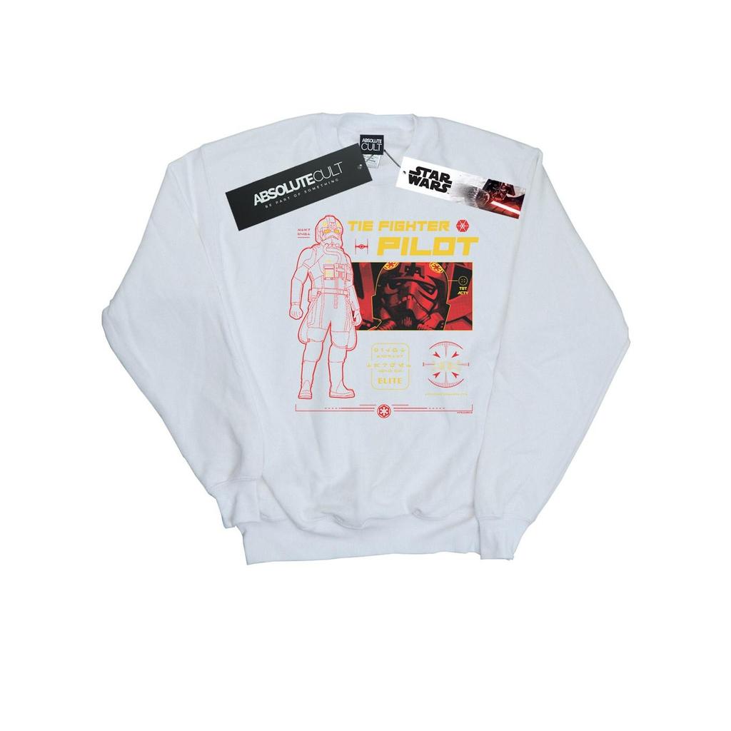 STAR WARS Mens Tie Fighter Pilot Sweatshirt