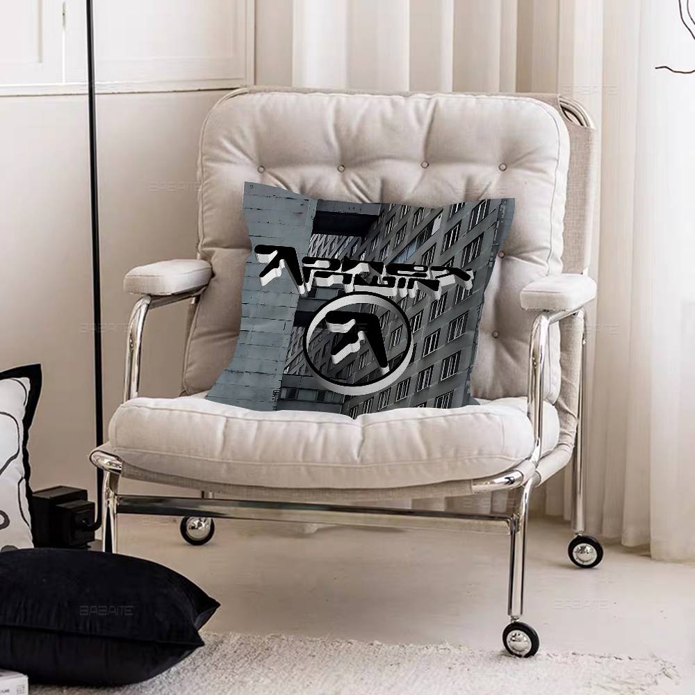 DJ A-Aphex T-Twins Pillow Cushion Cover Pillowcase Living Room Sofa Home Decor Customized