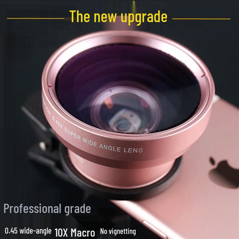 Universal 37MM 0.45X Super Wide Angle + Macro Mobile Phone Lens