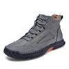Autumn Winter Hiking Botas Handmade Leather Mens Ankle Boots Outdoor Design Sneakers Man Casual High Top  Shoes Motocross Boots