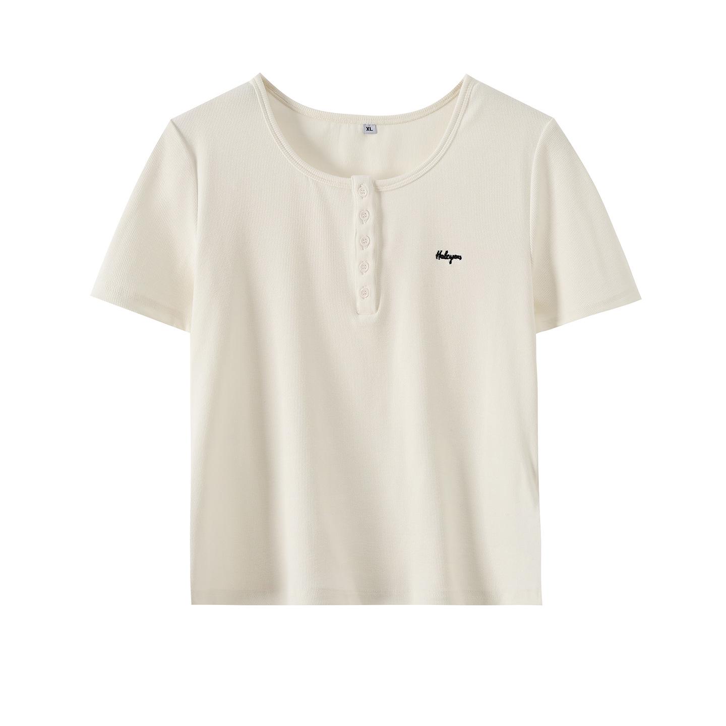 

2026 Spring Women s Slimming Solid Square Neck Pullover T-Shirt, Plus Size 4XL (95-110 kg)