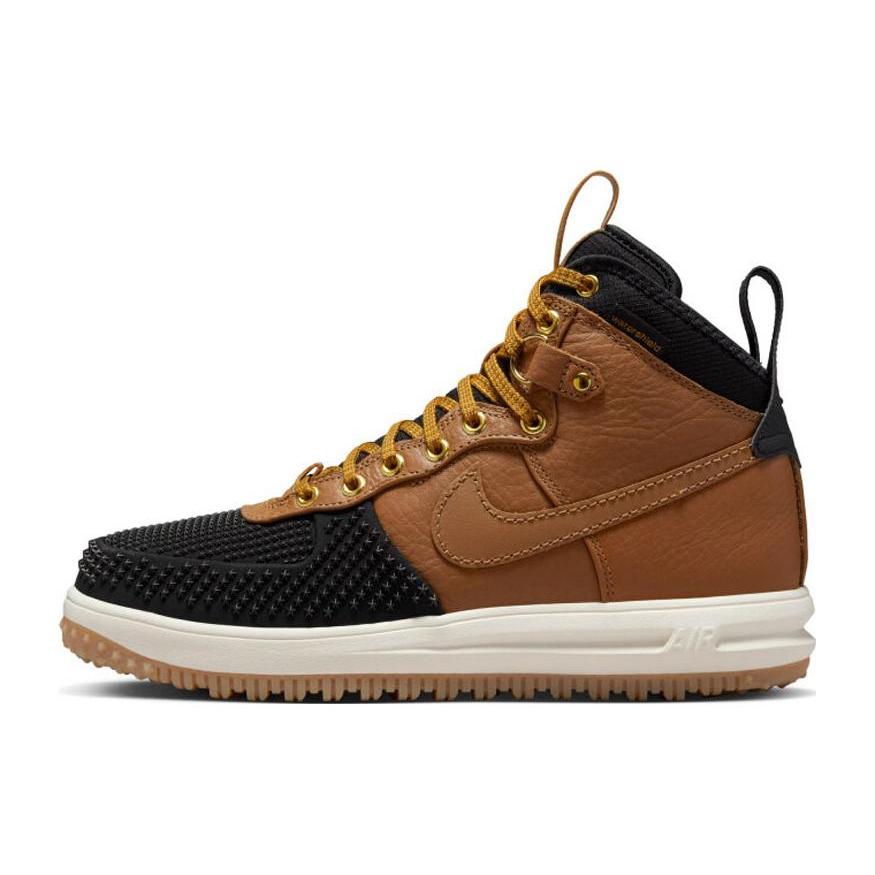 Nové Nike Lunar Force 1 High Duckboot Ale Brown Black 805899-202