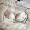 Thin Lace Hole Cup Underwear Women's Big Breasts Gathered Without Steel Rings, Comfortable and Breathable, Closed Breasts, Anti-sagging Bra Cover