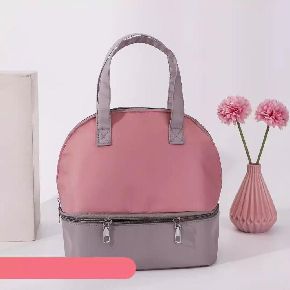 Portable Split Type Storage Bag Lightweight Lunch Bag Durable Mommy Bag  Food