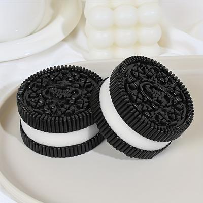 Super Soft Handmade Black Biscuit Decompression Taba Squishy Toys Stress Relieving Slow Rebound Fidget Toy For Adults Relaxation