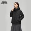Xuezhongfei Women's Short Hooded Down Jacket