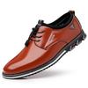 Neue Business Casual Schuhe für Herren Schnürschuhe Formelle Schuhe für Herren Schwarze Leder Oxfords Übergröße Hochzeitsfeier Büro Kleiderschuhe
