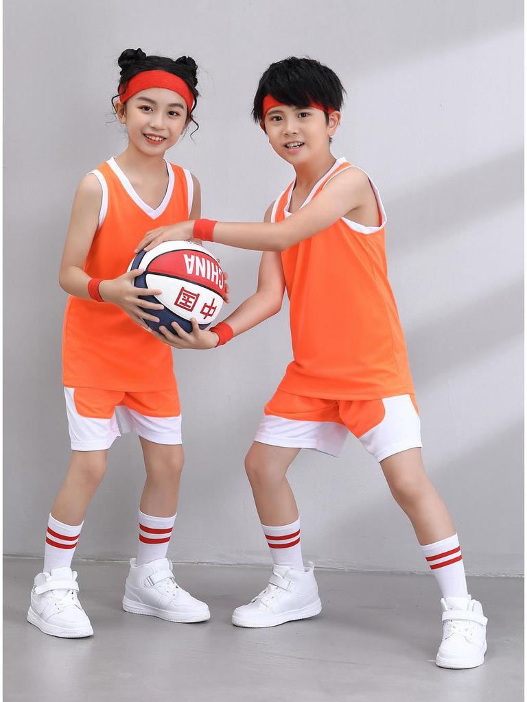 Quick-Drying Breathable Basketball Uniforms for Kids & Adults - Summer Training Suits