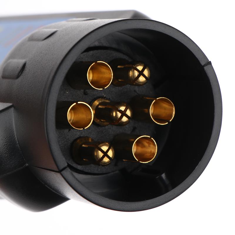 Car Towing Light Tester 12V 7 Pin Adapter Diagnostic Tool Wiring Check Light Test Plug Socket Truck Trailer Caravan Accessories