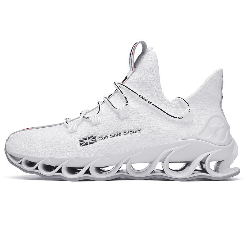 

Men s Shoes New Breathable Lightweight Casual Sports Shoes Men s Blade Shoes 39 білий