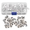 150Pcs Cover Up Buttons Durable Metal Plastic Easy To Use Widely Used Women Shirt Brooch Buttons for Sewing Clothes DIY
