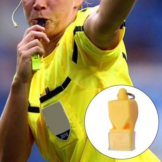 Referee Whistle with Lanyard Keyring 115dB Loud Sound Portable Professional Outdoor Training Survival Soccer Basketball Sports Whistle