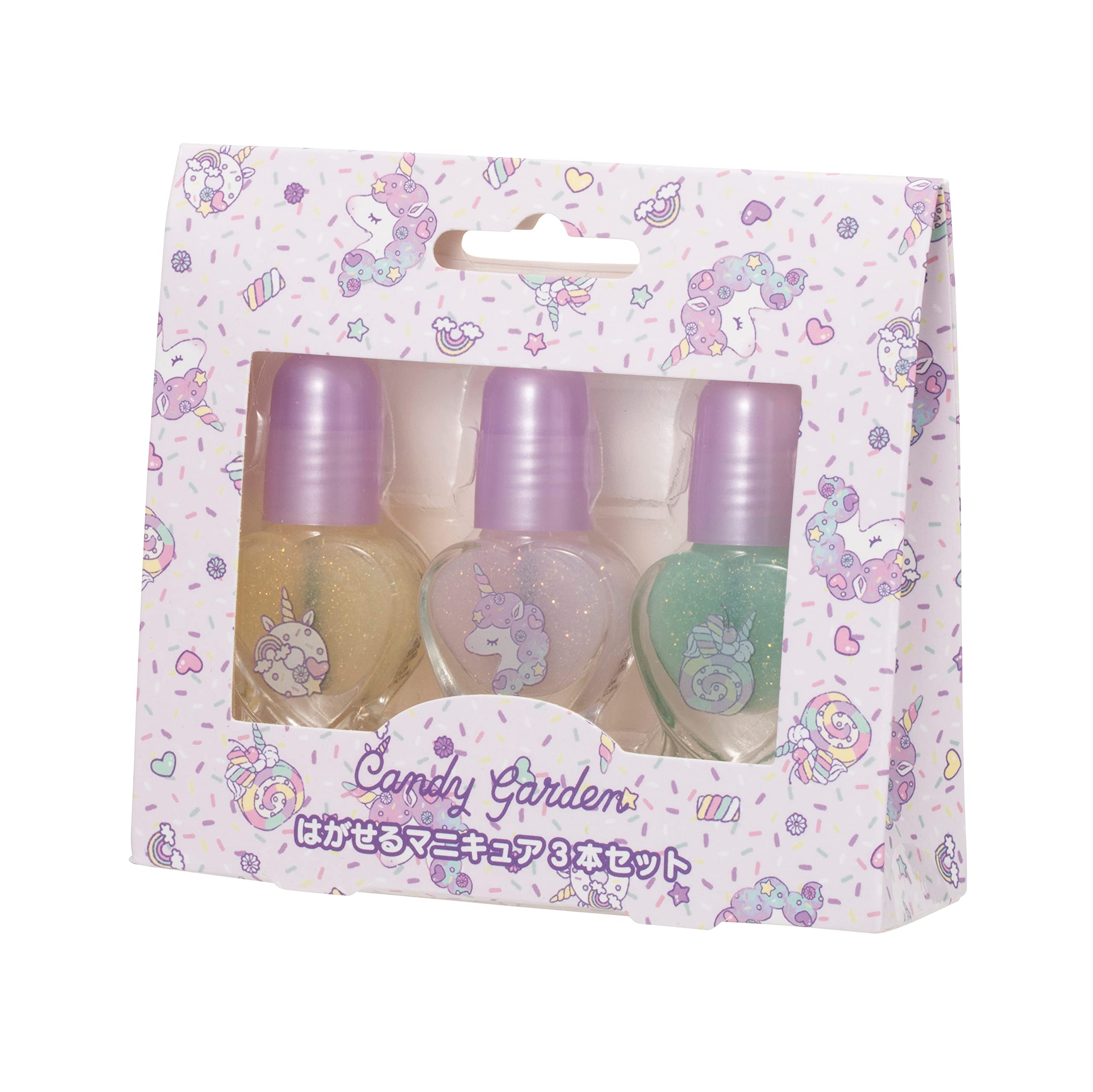 

Набор из 3 пилинг-лаков для ногтей Race Candy Garden (220641)