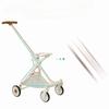 Lightweight Four-wheel Pet Stroller Foldable Cat Stroller Portable Multifunctional Carrying Basket Outdoor Travel Pet Supplies