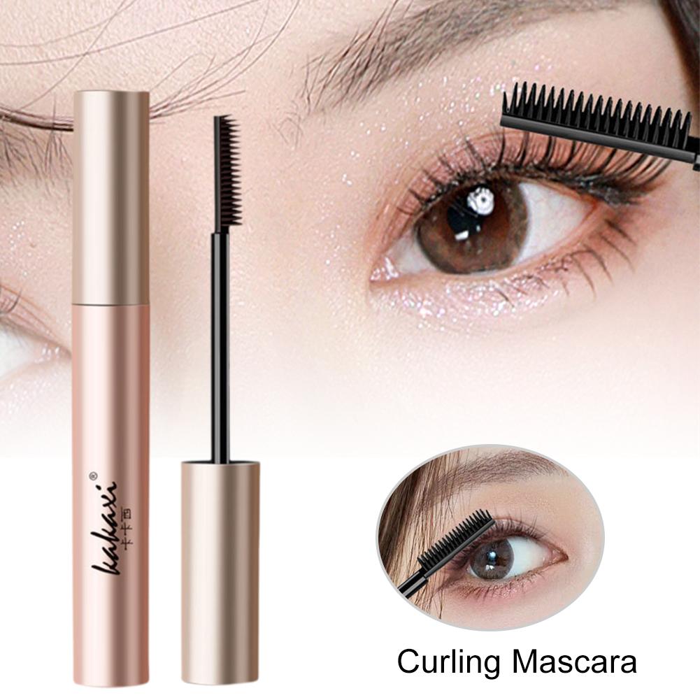 Thickening Lengthening Mascara Curling Defining Waterproof Makeup Primer Eyelash Sweatproof B9V2