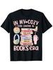 In My Cozy Iced Coffee And Bookish Era T-Shirt, Perfect for Thanksgiving Day Xmas New Year Party Costume, Christmas Decorations