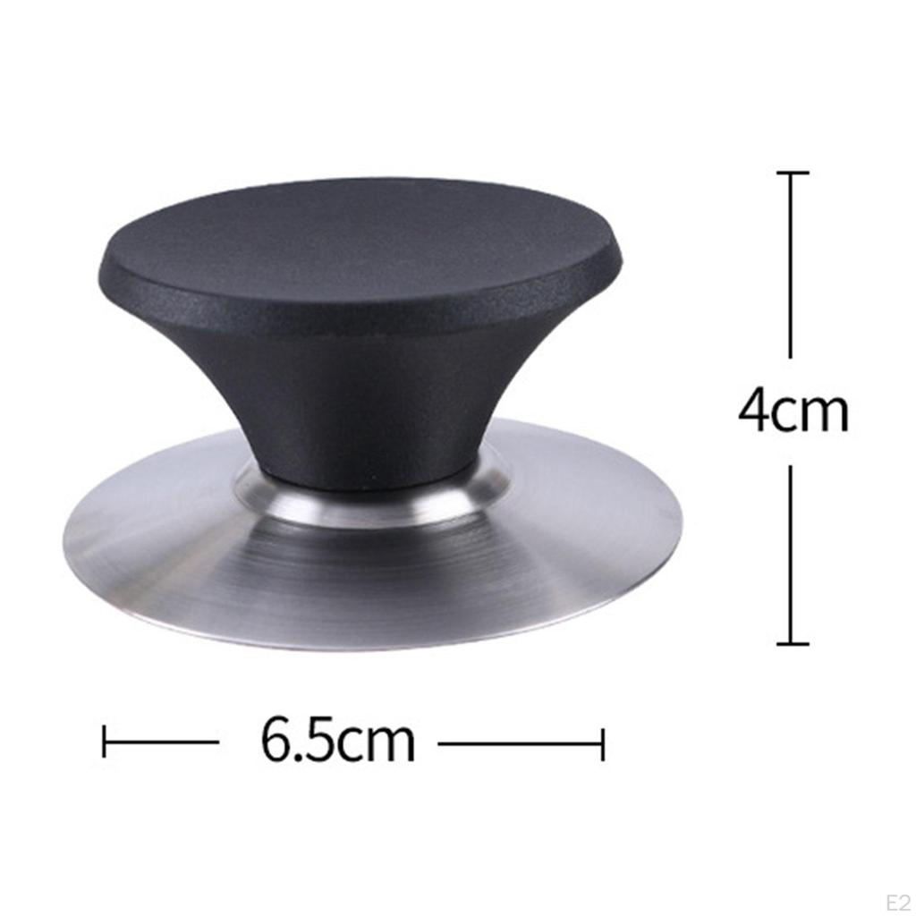 2 Pieces Pot Lid Knobs Handle Universal Easy Installation Holding Handles Knob