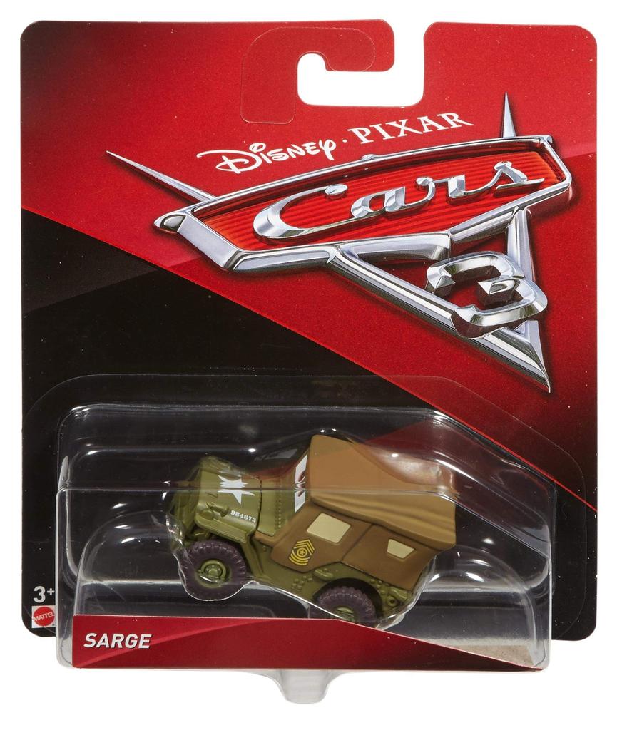 Cars 3 Cars Crossroad Mattel Diecast Mini Car SARGE MATTEL 2017 SARGE Disney PIXAR Character Car Latest Movie 155 / [Item]