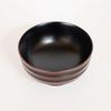Soup Dark Red Made by Echizen Domestically Made In Traditional Tochigi Japanese 300cc Bowl, Wheel-thrown, Interior, Hatanaka, Lacquerware, Wooden,