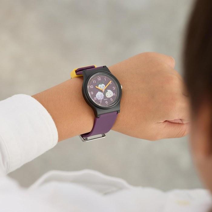[Citizen Q&Q] Watch Analog Disney TSUMTSUM Villains Waterproof Urethane Band V06A-502VK Purple