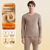 Men's Thick Lambswool Thermal Underwear Set - Velvet-Enhanced for Cold Protection, Heat Retention, and Autumn/Winter Comfort