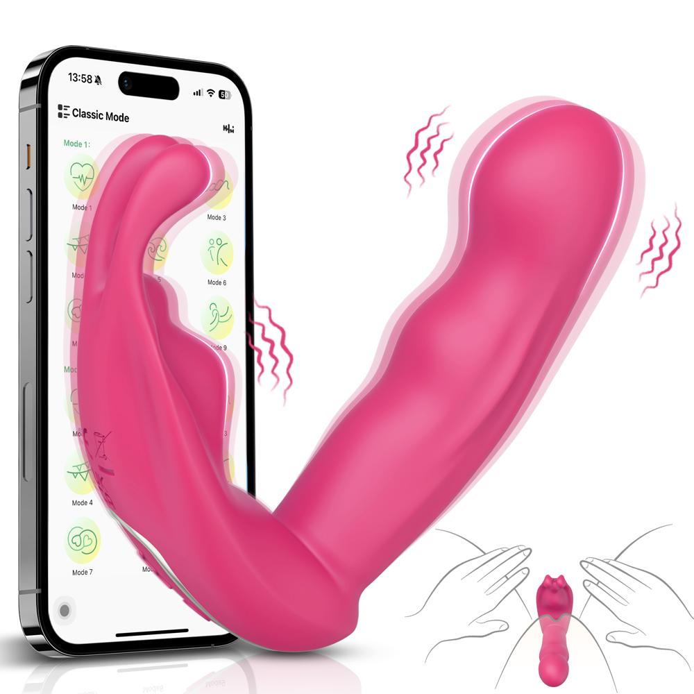 APP Sex Toy Vibrator for Women Clitoris Stimulator G-Spot Dildo Vagina Massager Butt Plug Vibrating Wearable Toy Adult Goods
