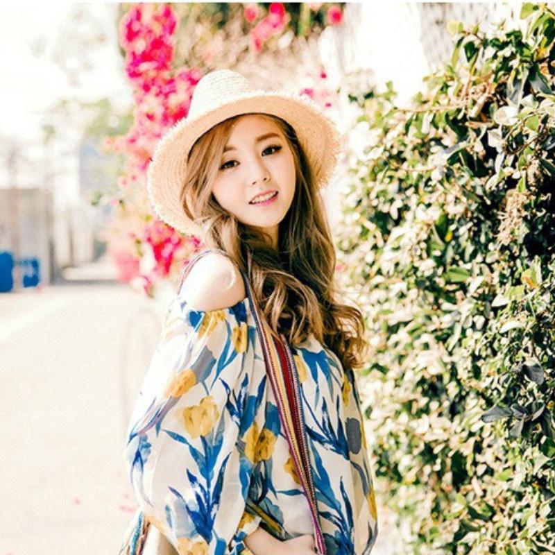 Chapeaux de plage pour femme Tassel de couleur Été Paille Extérieur Chapeaux de soleil pour femme Chapeau Chapeau d'été