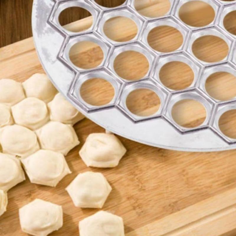 Premium Aluminum Dumpling Mold With 37 Slots Simplifies Dumpling Making Kitchen Tool and Gadgets For Any Occasion