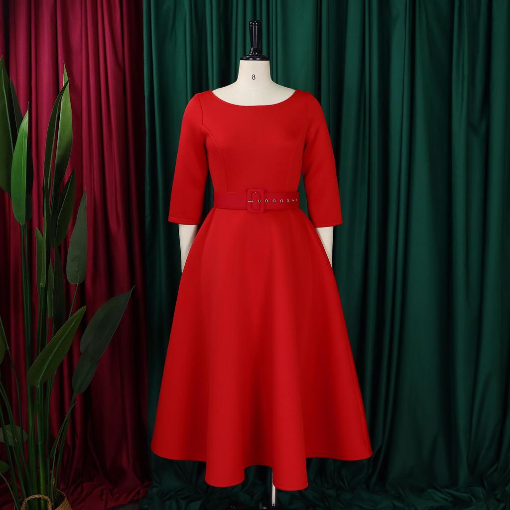 Elegant Women's Fashion Party Dress - Bridesmaid Banquet Dress