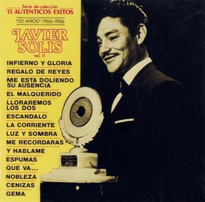CD SOLIS, JAVIER - 20 Anos 1966-86  Non Japan Latin Used