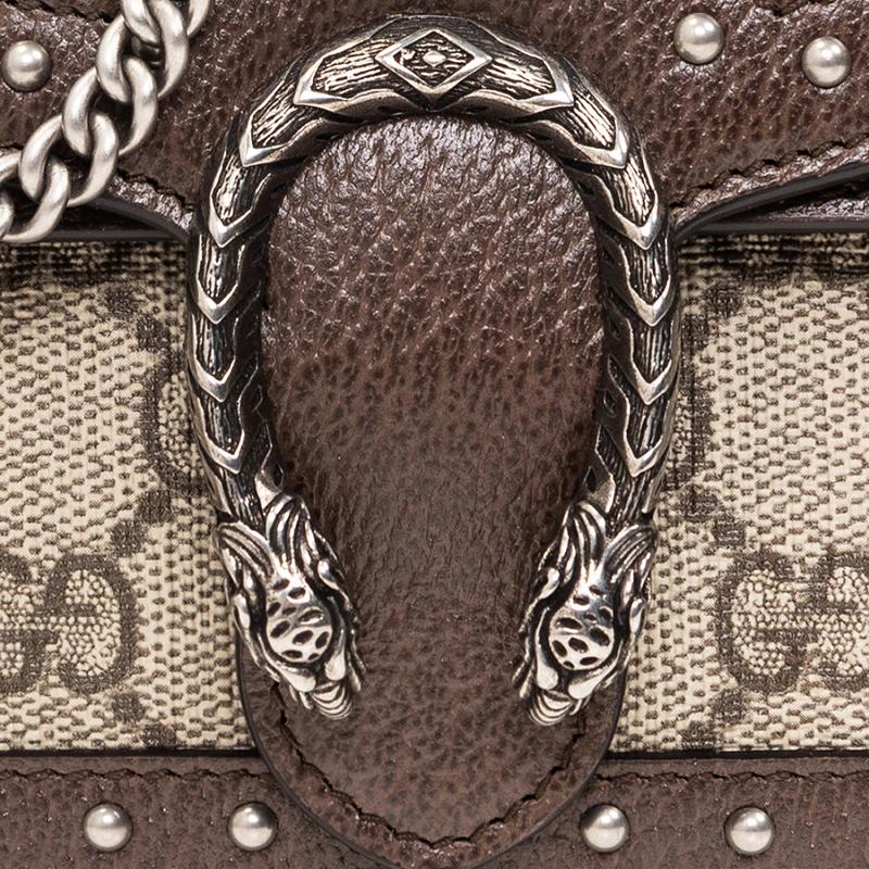 Gucci Dionysus Tiger Head Buckle Logo Decorated Chain Mini Shoulder Bag Women shoulder bag 476432-UAABB-8367