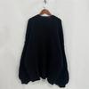 Autumn Winter New Casual Knitted Sweater Cardigan Jacket Loose Long Sleeve Solid Color Mid-length Sweater Women Cardigan Jacket