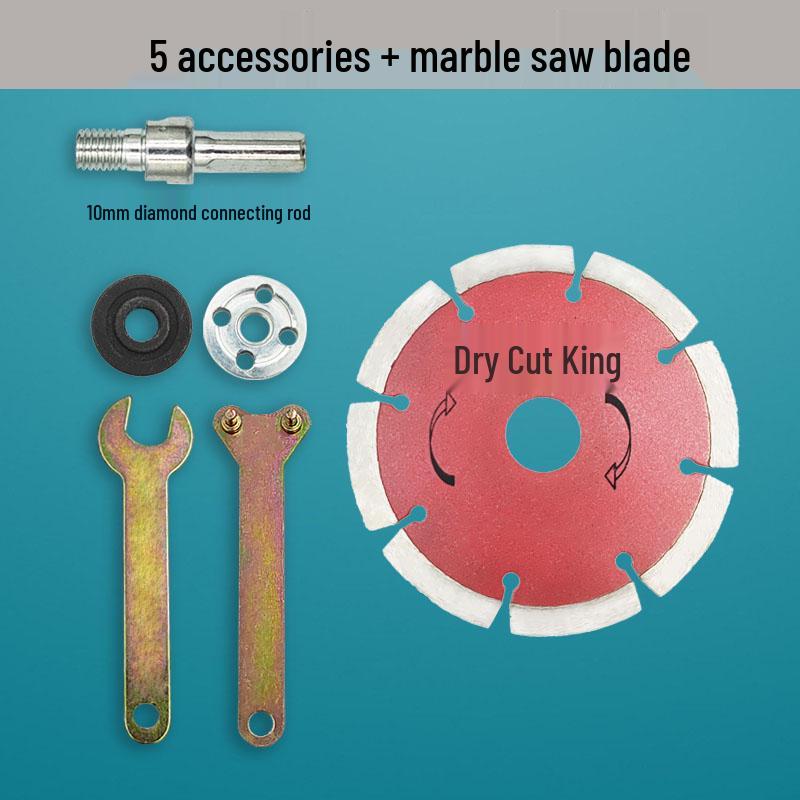 Hand Drill-to-Grinder Conversion Kit: Cutting, Polishing & Grinding Accessory Set