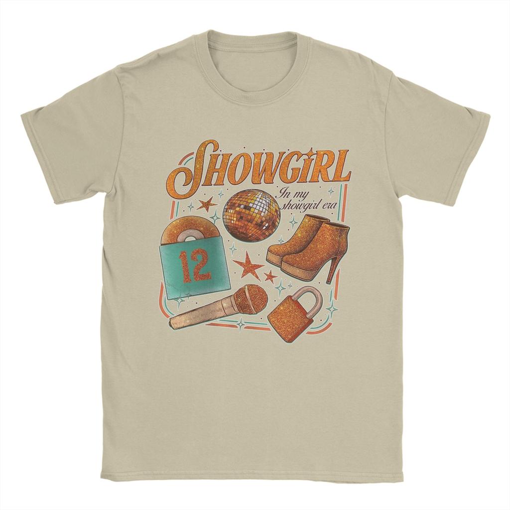 Men Women TS Showgirl - In My Showgirl Era The Life Of A Showgirl T Shirt 100% Cotton Clothing Tee Shirt 4XL 5XL T-Shirt