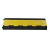 Cable Protector Ramp 1 Meter 3 Channel Driveway Cord Cover Rubber Traffic Speed Bump for Indoor