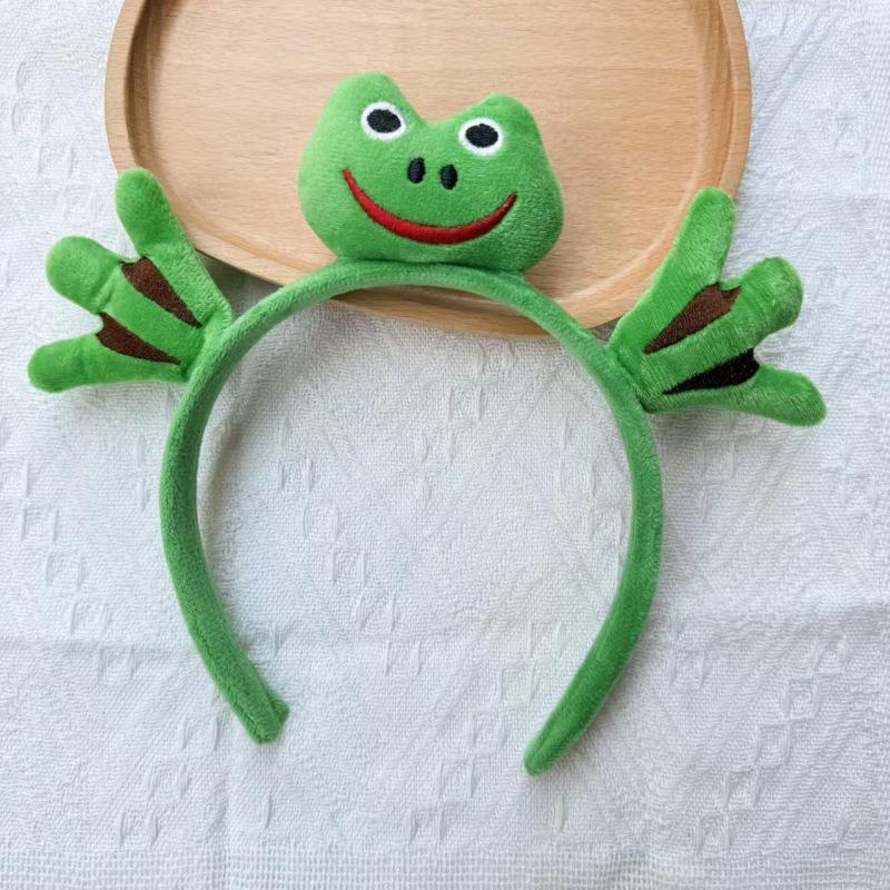 Adorable 2024 Cartoon Hair Tie & Plush Headband Set for Women - Cute Hair Accessories & Gift