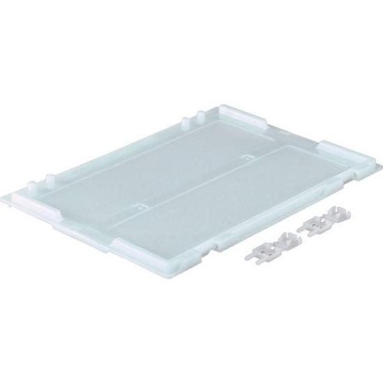 

TRUSCO Alpha Folding Container Lid for x 3 TR-S20, Transparent, TR-S201F-TM