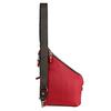 DOUBLES Body Genuine Men's One-Shoulder Bag, Stylish, Leather, Small, Red, JMO-7450