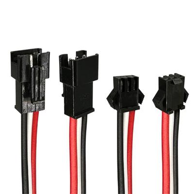 10Pcs Male To Female Plug Terminal Wire Connector Terminal Line Male Female Plug Connector Cable Connecting Wire