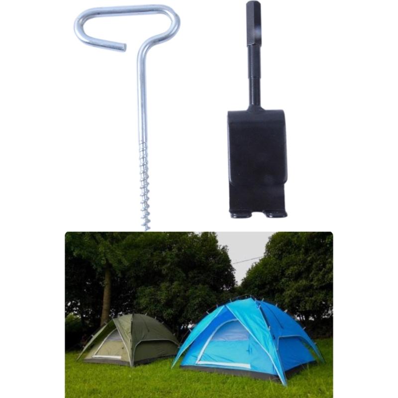 Ice Anchors Drill Adapter Ice Nails Drives Ice Anchors Power Drill Adapter for Easy Installation Of Ice Anchors