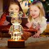 Firework Led Bear Light Home Decor Gift for Birthday Christmas Lamp Lighting 3D Bear Atmosphere Night Light